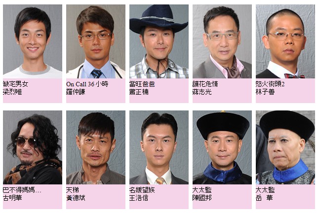 TVB Best Supporting Actress Nomination 2012