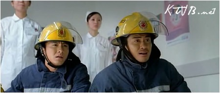 Kenneth & Kevin as Firefighters