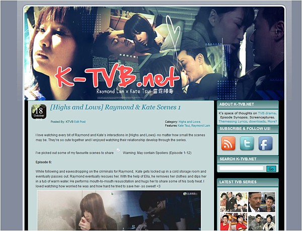 Kate Tsui & Raymond Lam in Highs and Lows- Layout