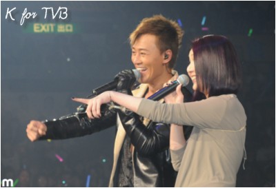 Raymond Lam with Miriam Yeung@ Let's Get Wet concert
