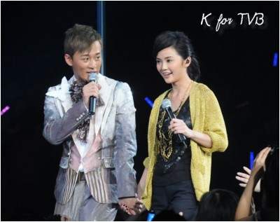Raymond Lam with Charlene Choi @ Let's Get Wet concert